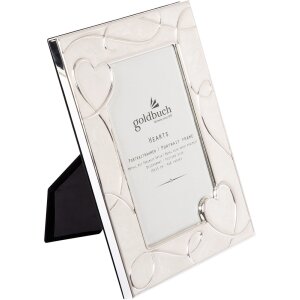 Goldbuch Metall-Fotorahmen Hearts 10x15 cm 13x18 cm creme Perlmutt