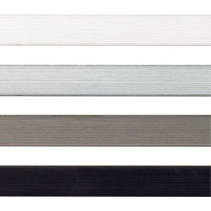 Walther Design Bilderrahmen Construction 21x29,7 cm stahl DIN A4 Blockprofil