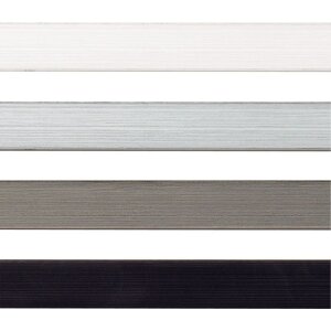 Walther Bilderrahmen Construction Polysterol Klarglas 10x15 bis 30x40 cm