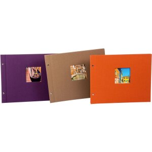 Альбом на винтах Trend 2 ч/б страницы 30x25 см и 39x31 см