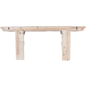 Настенная полка потертая белая - 5H0232 Clayre Eef