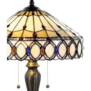 Настольная лампа Tiffany Ø 40x58 см натуральный...