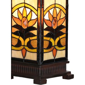 LumiLamp 5LL-5780 Настольная лампа Тиффани 18x18x45 см...