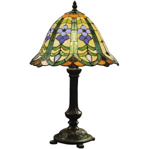 Настольная лампа Tiffany Ø 30x48 см зеленая...