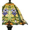 Настольная лампа Tiffany Ø 30x48 см зеленая разноцветная