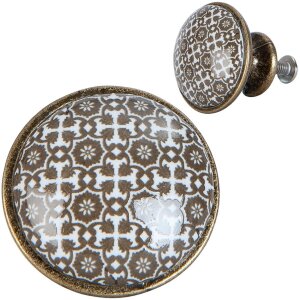 Clayre & Eef 63423 Дверная ручка Ø 2 см...