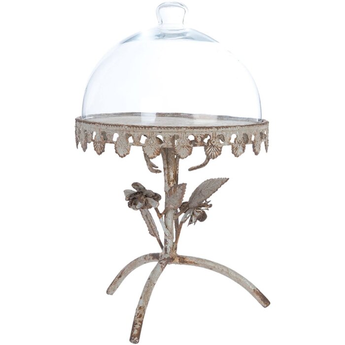 Стеклянная банка-колокол - 63544 Clayre Eef в формате 20x35 см