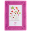 Henzo Kunststoffrahmen Colour Barock Rosa 20x30 cm Klarglas Passepartoutgeeignet