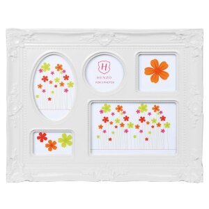 Рамка Барокко Галерея Цвет Барокко 5 фото белый