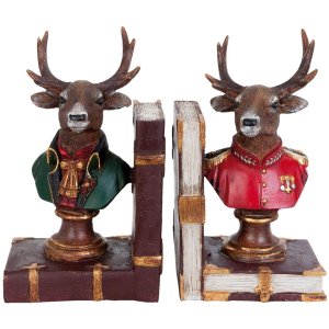 Подставка для книг DEER - 6PR0923 Clayre Eef в коричневом...