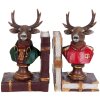 Подставка для книг DEER - 6PR0923 Clayre Eef в коричневом цвете