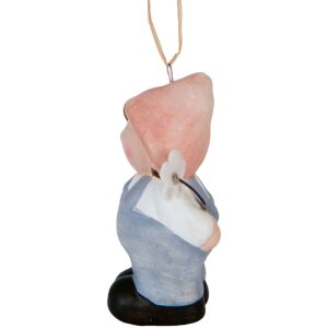 Декоративный подвес «Гном с цветком» —...