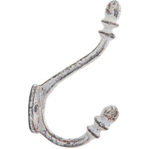 Крючки декоративные Clayre Eef, 3x8x12 см, серый