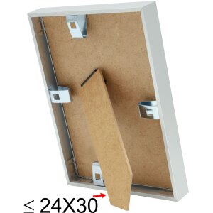 Квадратная фоторамка MAARII 20x20 см матовое серебро