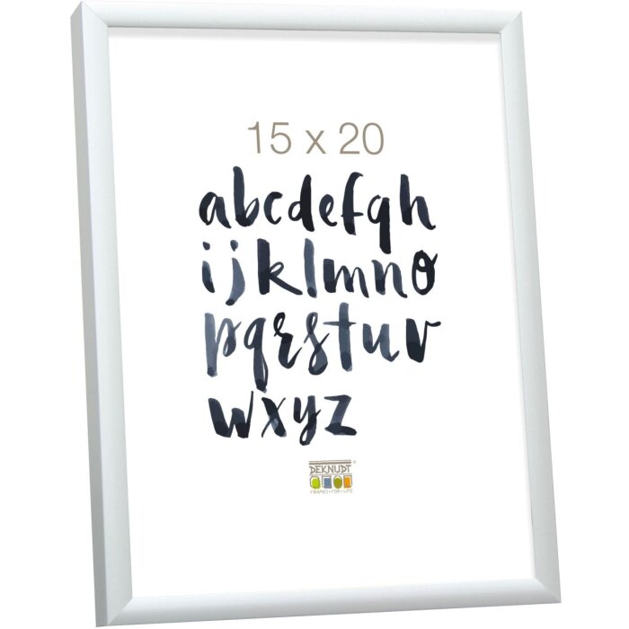 Алюминиевая фоторамка MAARII формата 40x50 см в матовом серебре