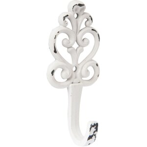 Крючки декоративные Clayre & Eef, 5x3x12 см, шебби-белый