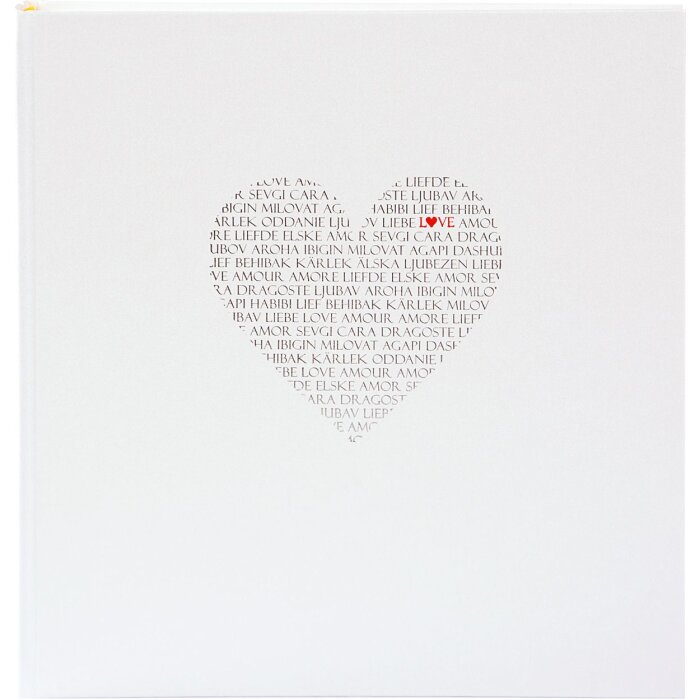 Свадебный альбом Goldbuch Любовь 29,5x31 см 60 белых страниц