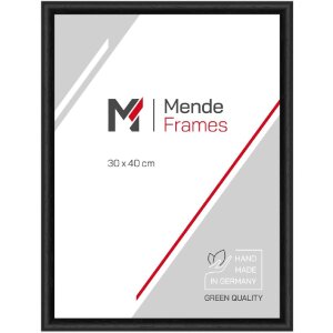 Фоторамка MendeFrames из дерева H004 черная 30x30 см