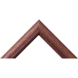 Фоторамка MendeFrames из махагони 9x13 см с обычным стеклом