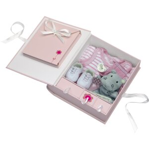 Walther Babybox Baby Animal pink 27x24,5x7 см