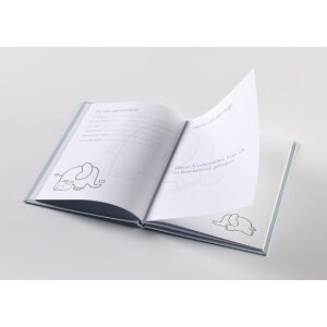 Дневник для малыша Animal синий, 20x28 см, 46...