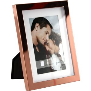 Goldbuch Metallrahmen Modern Art Silber Kupfer 10x10 10x15 13x18 cm