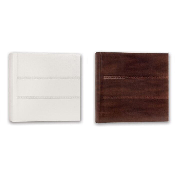 ZEP Kunstleder-Fotoalbum 30x30 cm 80 Seiten 35x35 cm 100 Seiten mit Geschenkbox