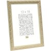Deknudt S95L Ornament-Bilderrahmen 9x13 bis 30x40 cm Gold Silber Weiß Hoch Quer