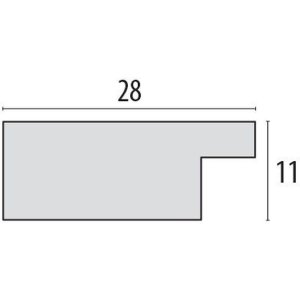 Фоторамка Garda 13x18 см черная