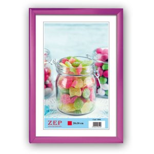 ZEP Kunststoffrahmen YB sortiert 20x25 cm, schmal nach innen abfallend, 6 Farben