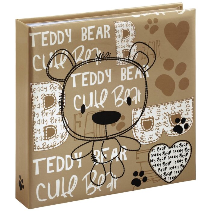 Альбом для заметок Hama Bernd на 200 фотографий 10x15 см с надписями 22,5x22,5 см