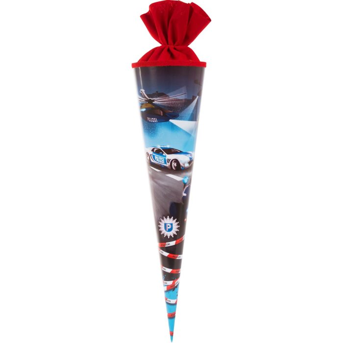 Рюкзак Goldbuch для школы Полиция 70 см с красной флисовой застежкой