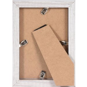 Современная фоторамка 10x15 см белая