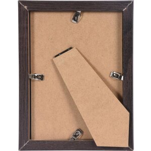 Современная фоторамка 13x18 см темно-коричневая