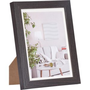 Фоторамка современная 15x20 см темно-коричневая