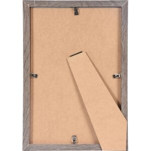 Рамка для фотографий Henzo Модерн 20x30 см темно-серая с паспарту 15x20 см