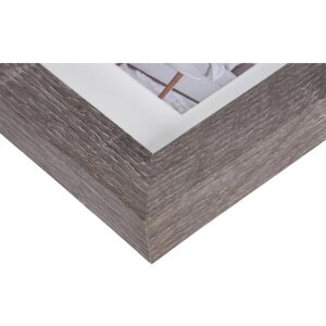 Фоторамка Henzo Модерн темно-серая 18x24 см с паспарту 13x18 см