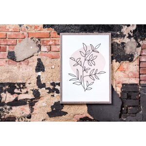 Современная фоторамка 30x45 см темно-серая