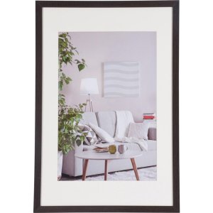 Современная фоторамка 40x60 см темно-коричневая