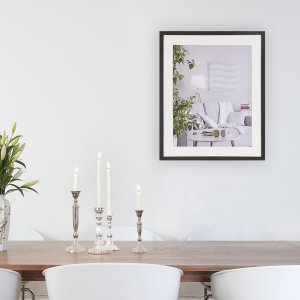 Фоторамка современная 50x60 см темно-коричневая