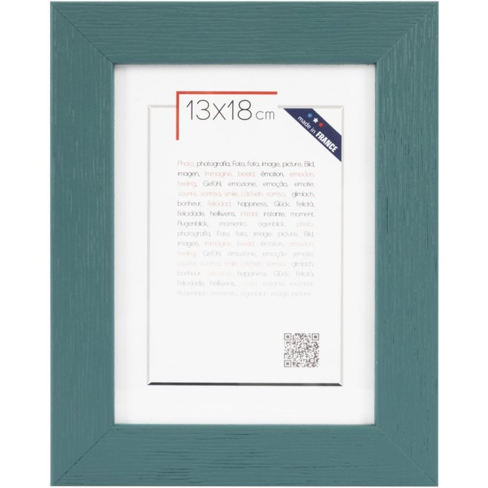 Tutti Frutti Holzrahmen 30x40 cm türkis