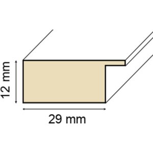 Tutti Frutti Holzrahmen 30x40 cm türkis