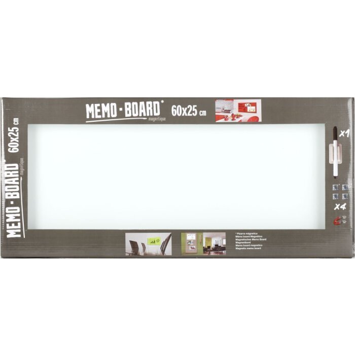 Ceanothe Memo-Board 25x60 cm weiß