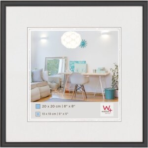 Walther Kunststoffrahmen New Lifestyle 10x10 cm Schwarz...