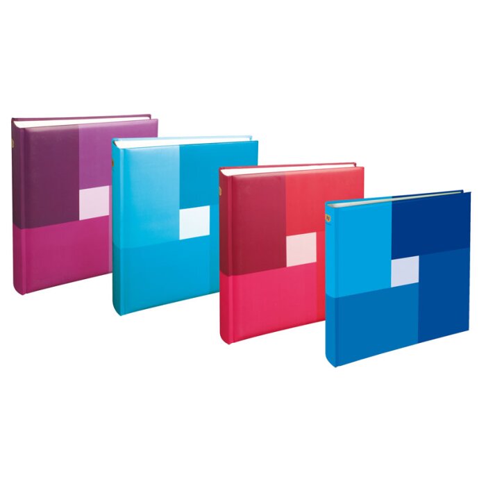 Henzo Jumbo Fotoalbum Nexus 29x32 cm 100 weiße Seiten laminiert