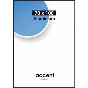 Nielsen Accent алюминиевая рама 70x100 см черная матовая