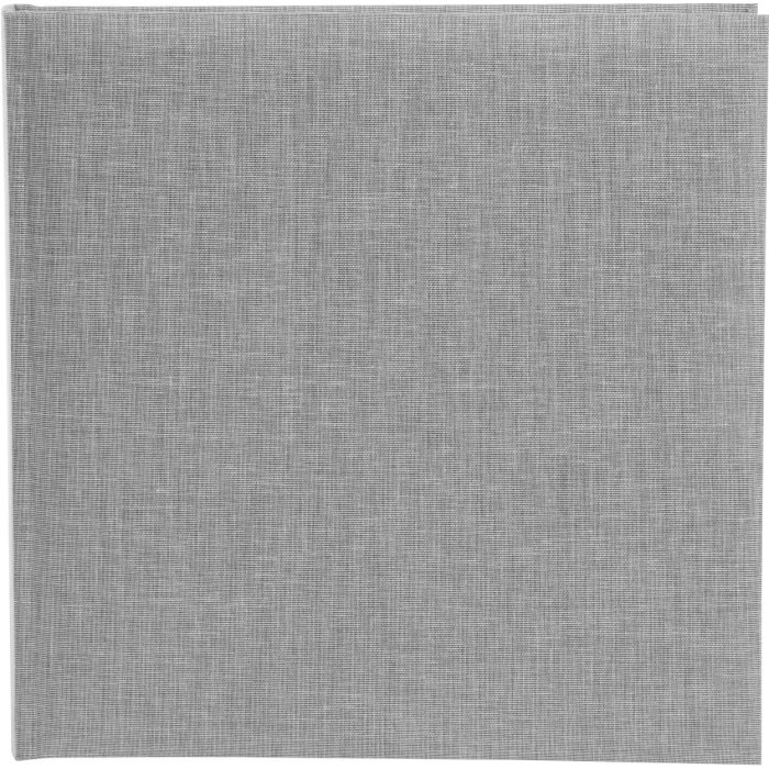 Goldbuch Fotoalbum Summertime grau 25x25 cm 60 weiße Seiten Leineneinband