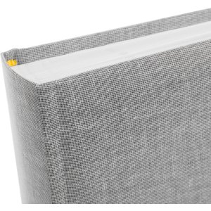 Goldbuch Fotoalbum Summertime grau 25x25 cm 60 weiße Seiten Leineneinband