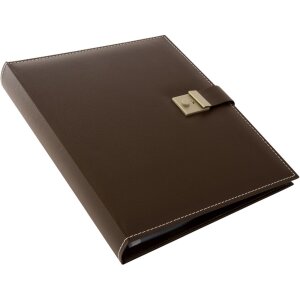 Папка для документов Cezanne черно-коричневая