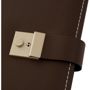 Папка для документов Cezanne черно-коричневая